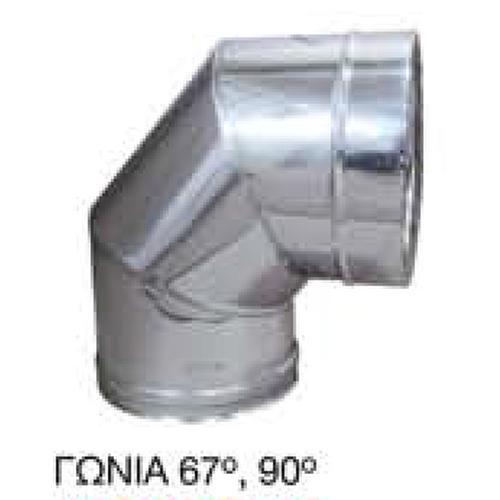 ELBOW STAINLESS STEEL 67ο, 90ο